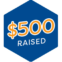 $500 raised